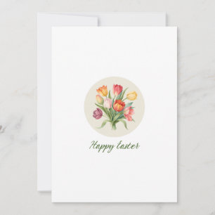 Floral Easter Party Invitation