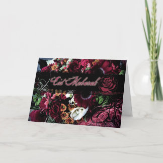 Floral Eid Mubarak Card