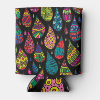 Floral elegance, abstract background. can cooler