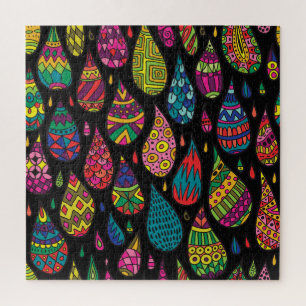 Floral elegance, abstract background. jigsaw puzzle