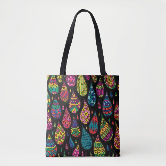 Floral elegance, abstract background. tote bag (Front)