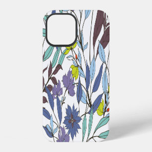 Floral Elegance, Abstract Vintage Background. iPhone 12 Case