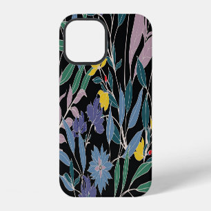 Floral Elegance: Abstract Vintage Background iPhone 12 Case