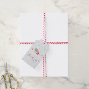 "Floral Elegance" Collection Gift Tags