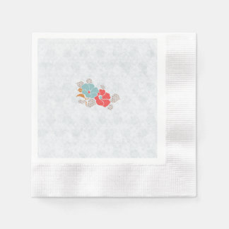 "Floral Elegance" Collection Napkin