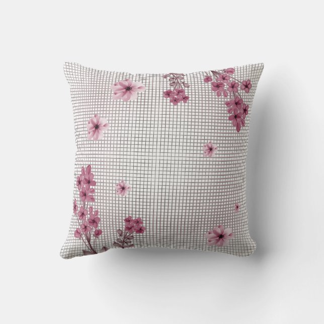 Floral Elegance Cushion (Back)