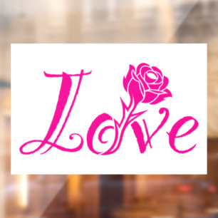 Floral Elegance: Love Illustrated with Rose