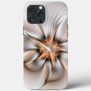 Floral Elegance Modern Abstract Fractal Art iPhone 13 Pro Max Case