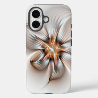 Floral Elegance Modern Abstract Fractal Art