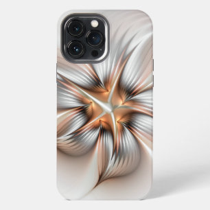 Floral Elegance Modern Abstract Fractal Art iPhone 13 Pro Max Case