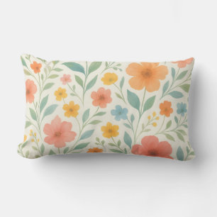 Floral Elegance Pillow – Lovely Floral