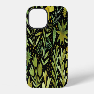 Floral Elegance: Vintage Watercolor Pattern iPhone 12 Case