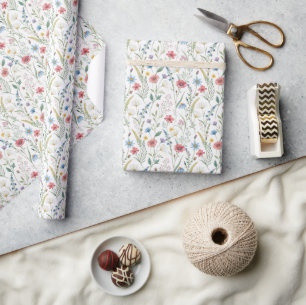 Floral Elegance Wrapping Paper