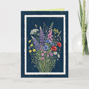 Floral Elegant Art Card
