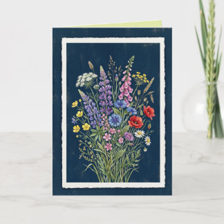 Floral Elegant Art Card