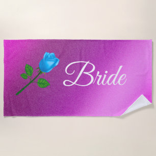 Floral Elegant Beach Towel