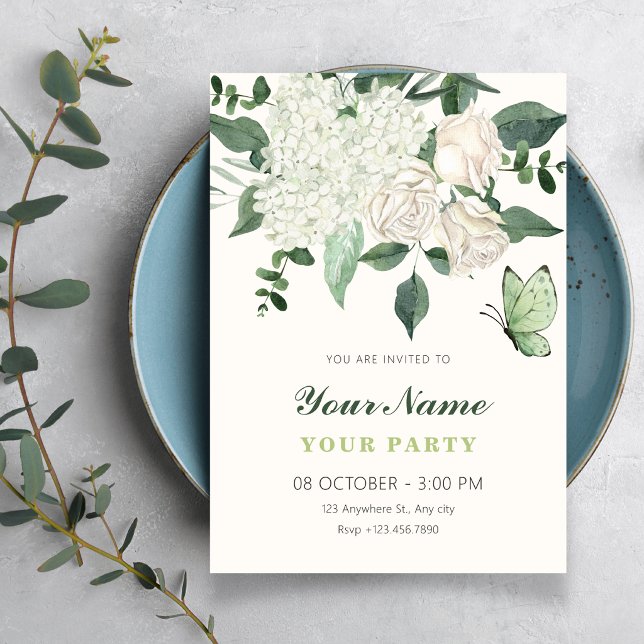 Floral elegant  invitation (Creator Uploaded)