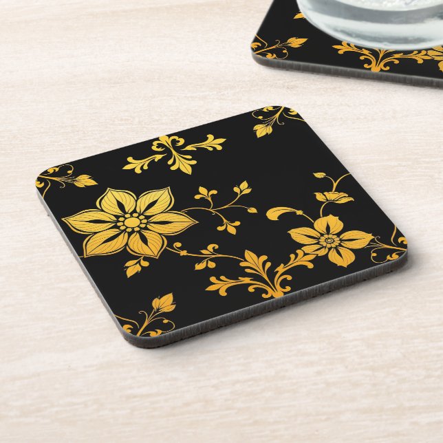 Floral Elegant Luxury Popular Collection Coaster (Left Side)