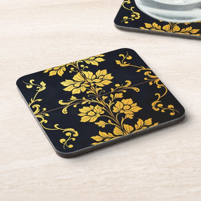Floral Elegant Luxury Trendy Collection Coaster (Left Side)