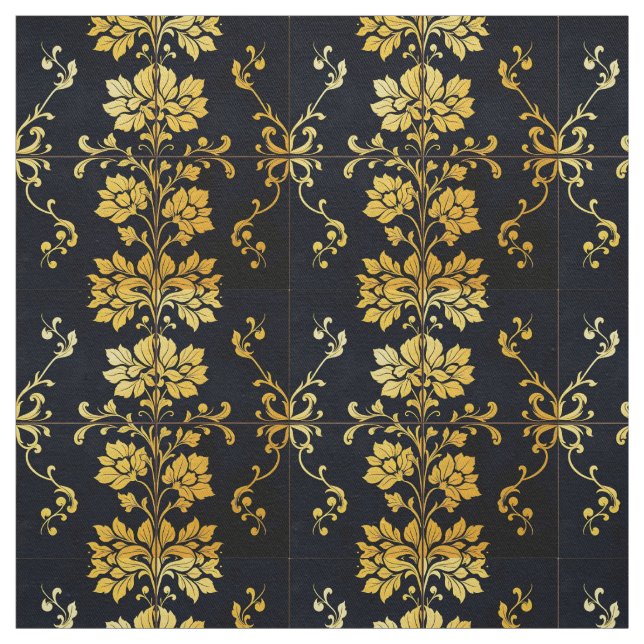 Floral Elegant Luxury Trendy Collection Fabric (Swatch)