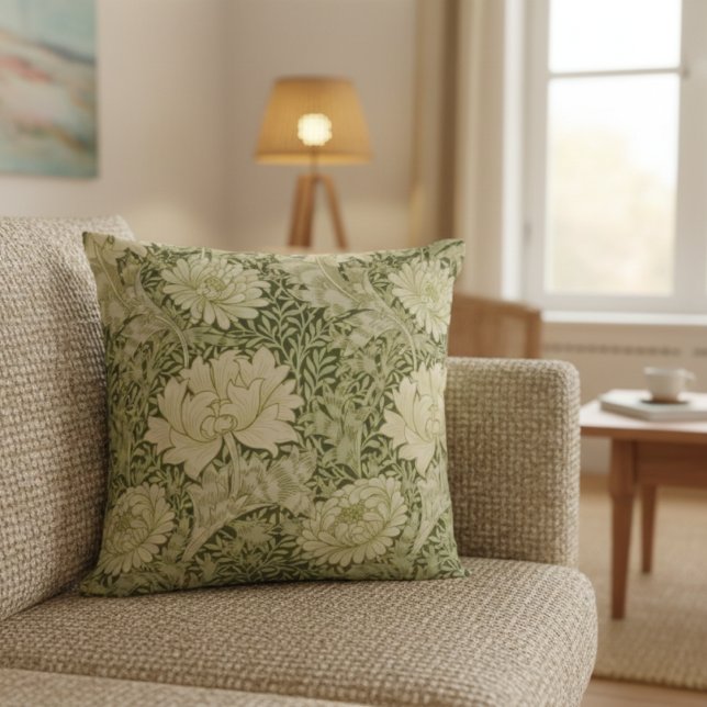 Floral Elegant William Morris Art Pillow (Creator Uploaded)