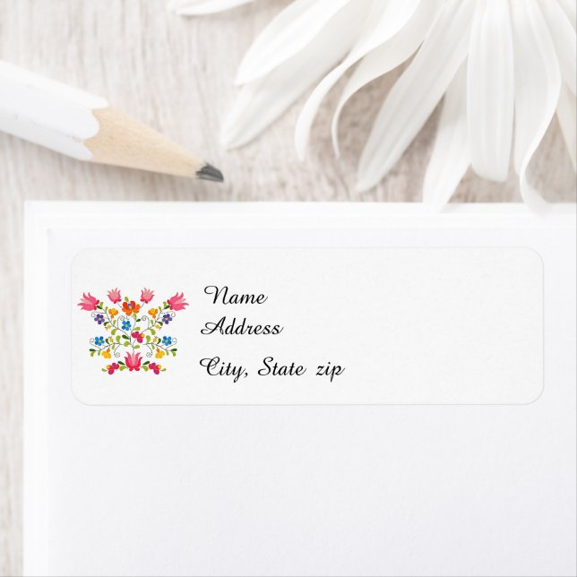 Floral embroidery  (Insitu)