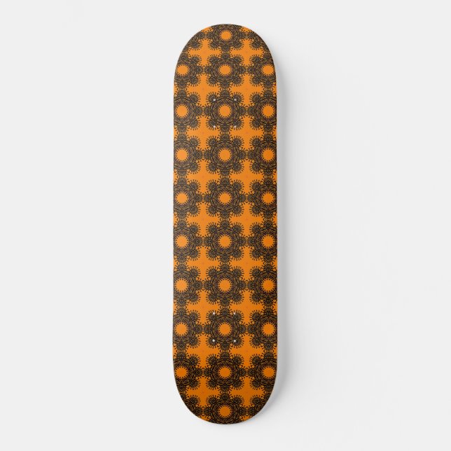 Floral Enigma Skateboard (Front)