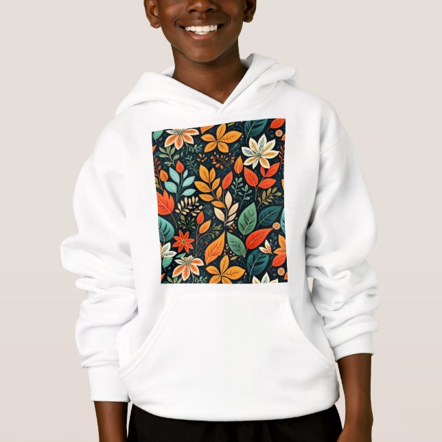 Floral Exotic Flowers Pattern (Front)