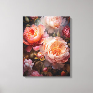 Floral Explosion Canvas Print
