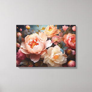 Floral Explosion Canvas Print