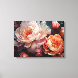 Floral Explosion Canvas Print