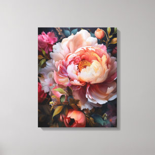 Floral Explosion Canvas Print