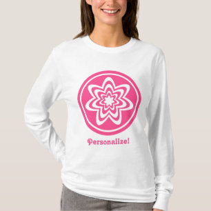 Floral Explosion Women's Tee, Pink T-Shirt