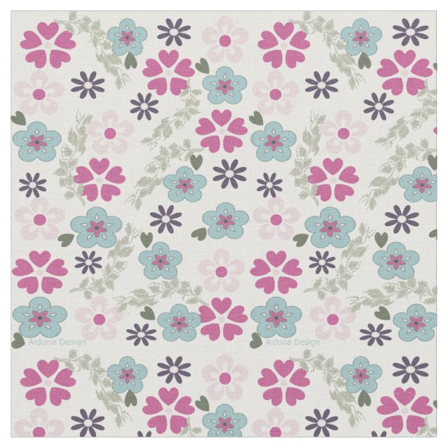 Floral Fabric (Close Up)