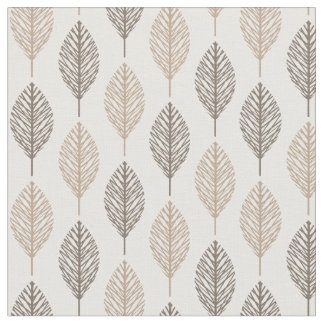 Floral fabric leaves flowers 1