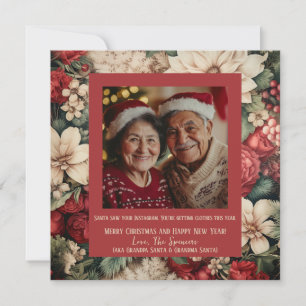 Floral & Fabulous: The Holiday Card You'll Love!