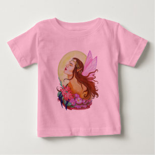 Floral Fairy Baby T-Shirt
