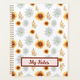 Floral Fall Inspire School Planner