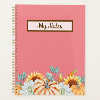 Floral Fall Inspire School Planner