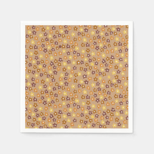 Floral fall napkin