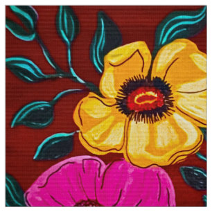 Floral Fall Wonders Fabric