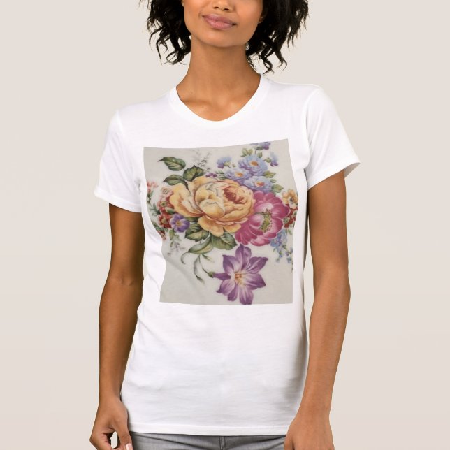 Floral Fancy  T-Shirt (Front)