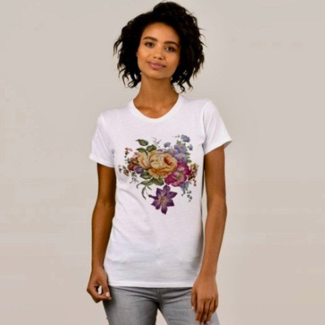 Floral Fancy  T-Shirt (Creator Uploaded)