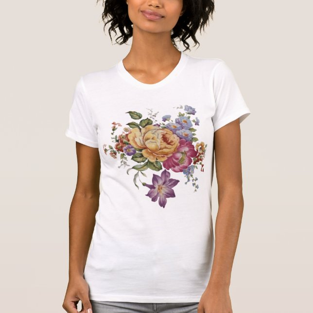 Floral Fancy  T-Shirt (Front)