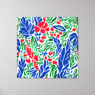  Floral Fantasia: Matisse's Garden of Dreams Canvas Print