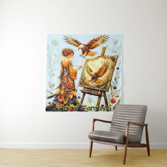 Floral Fantasia Tapestry (In Situ)
