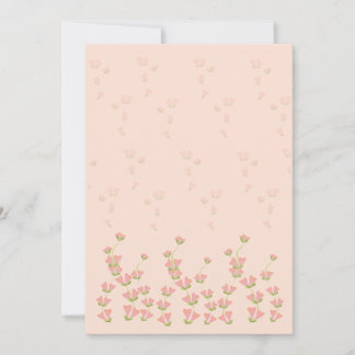 Floral Fantasies Invitation