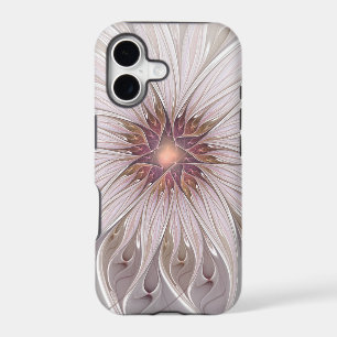 Floral Fantasy, Abstract Modern Pastel Flower