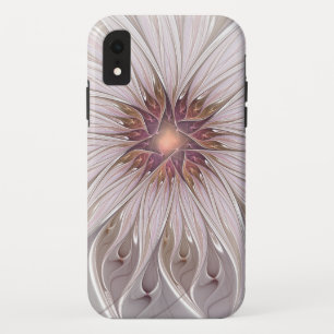 Floral Fantasy, Abstract Modern Pastel Flower Case-Mate iPhone Case