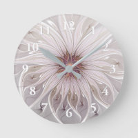 Floral Fantasy, Abstract Modern Pastel Flower